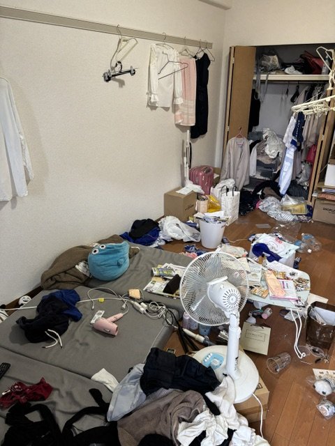不用品回収前(洋室)